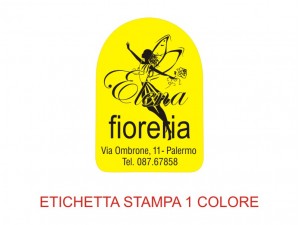 Etichette adesive per fioristi, fiorai e vivaisti (mm 35x24)   (cod.73G)